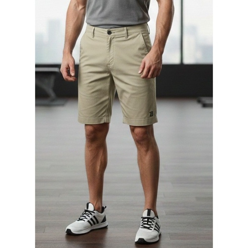 Billabong Shorts Mens 26 Taupe Mid Rise Slash Pockets Chino Submersibles Preppy‎